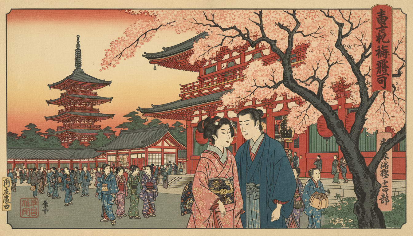 浅草寺は縁結びのご利益がある観音霊場