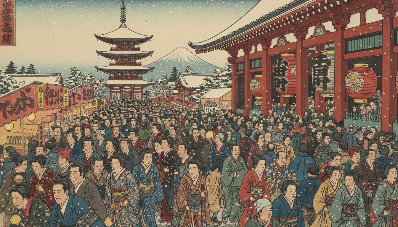 浅草寺の初詣は混雑する ─ 結論として知っておくべきこと
