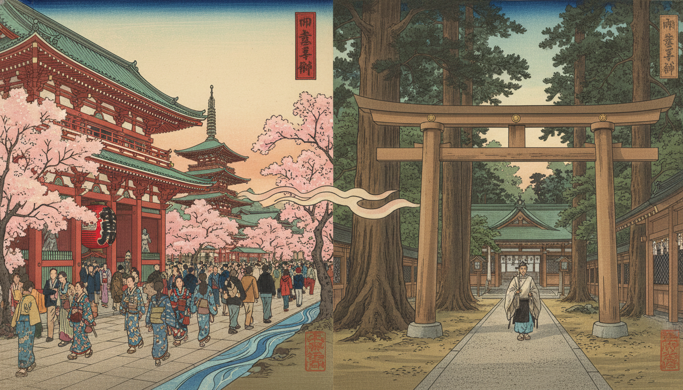 浅草寺と明治神宮どっち?結論はあなたの「求める体験」で決まる