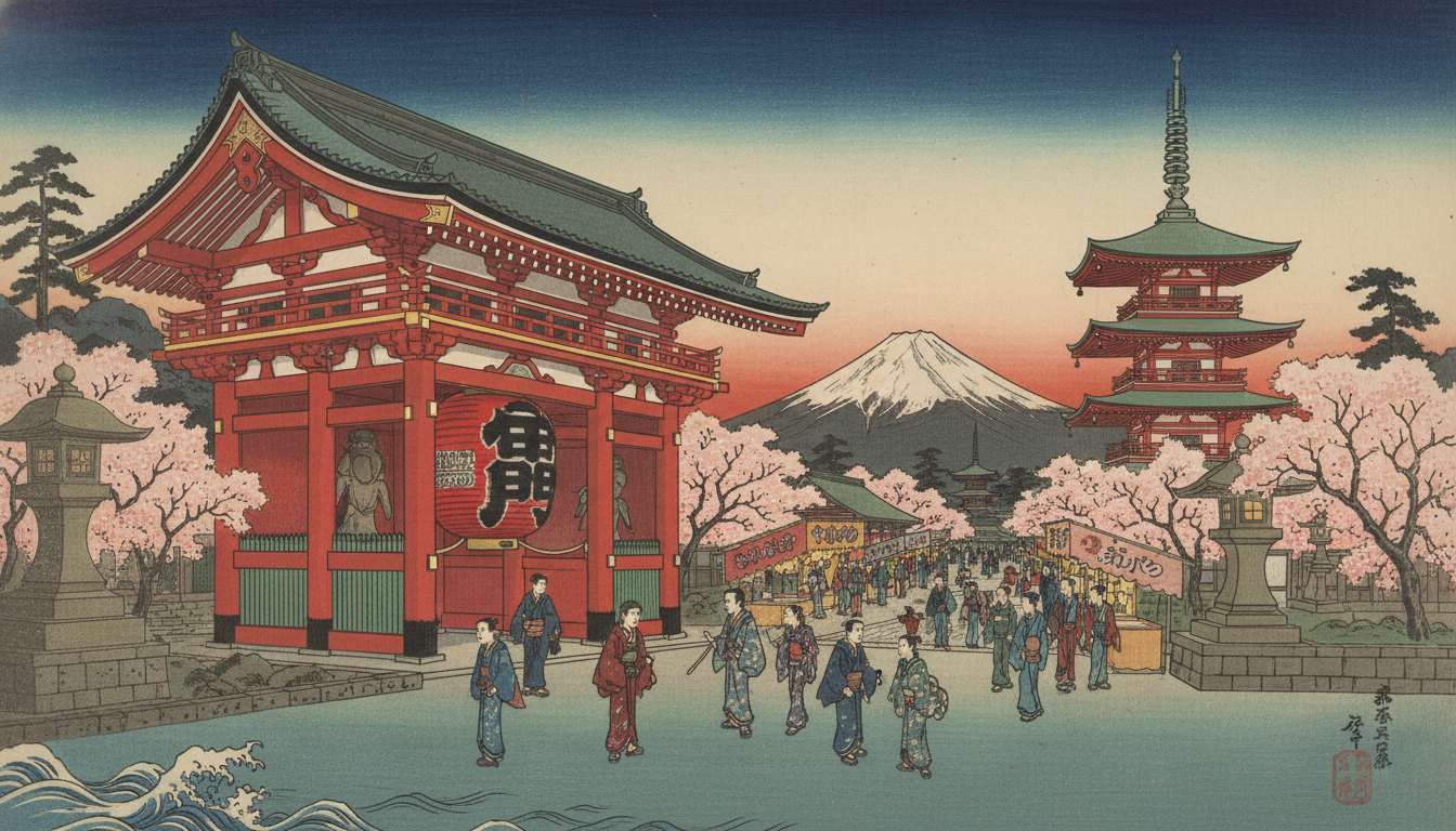 浅草寺の英語表記は「Sensoji Temple」が基本