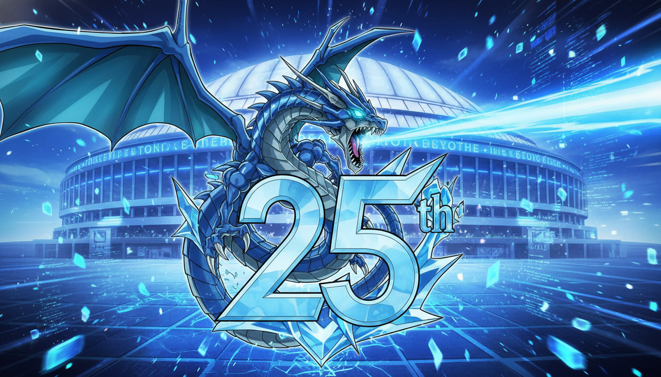 東京ドーム ブルーアイズは遊戯王25周年限定の特別プロモカード