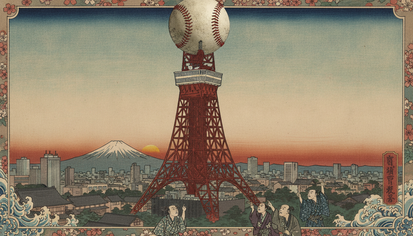 東京タワーの野球ボールとは2012年に先端部から発見された謎の軟式ボール