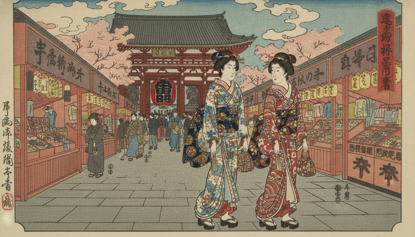 浅草寺で着物レンタルするなら駅近で料金明瞭な店舗がおすすめ