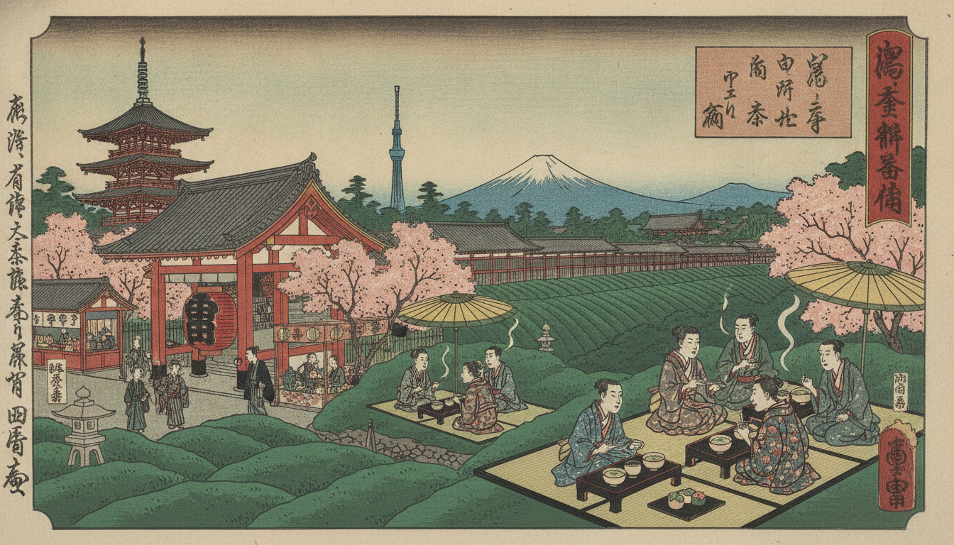 浅草寺周辺は東京屈指の抹茶スポット集積地