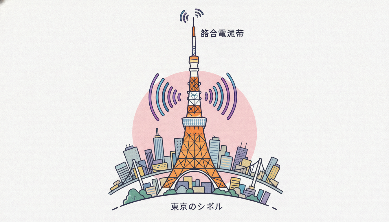 東京タワーの役割は「総合電波塔」と「東京のシンボル」の二つ