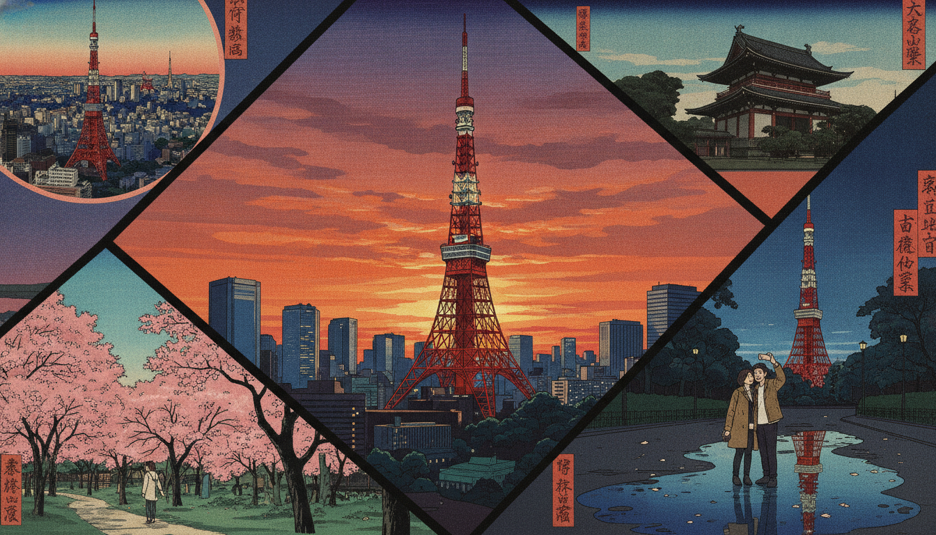 東京タワーのフォトスポットは目的別に選ぶのがおすすめ