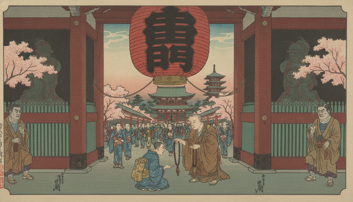 浅草寺の数珠は「信仰の道具」と「身守り」の2種類がある