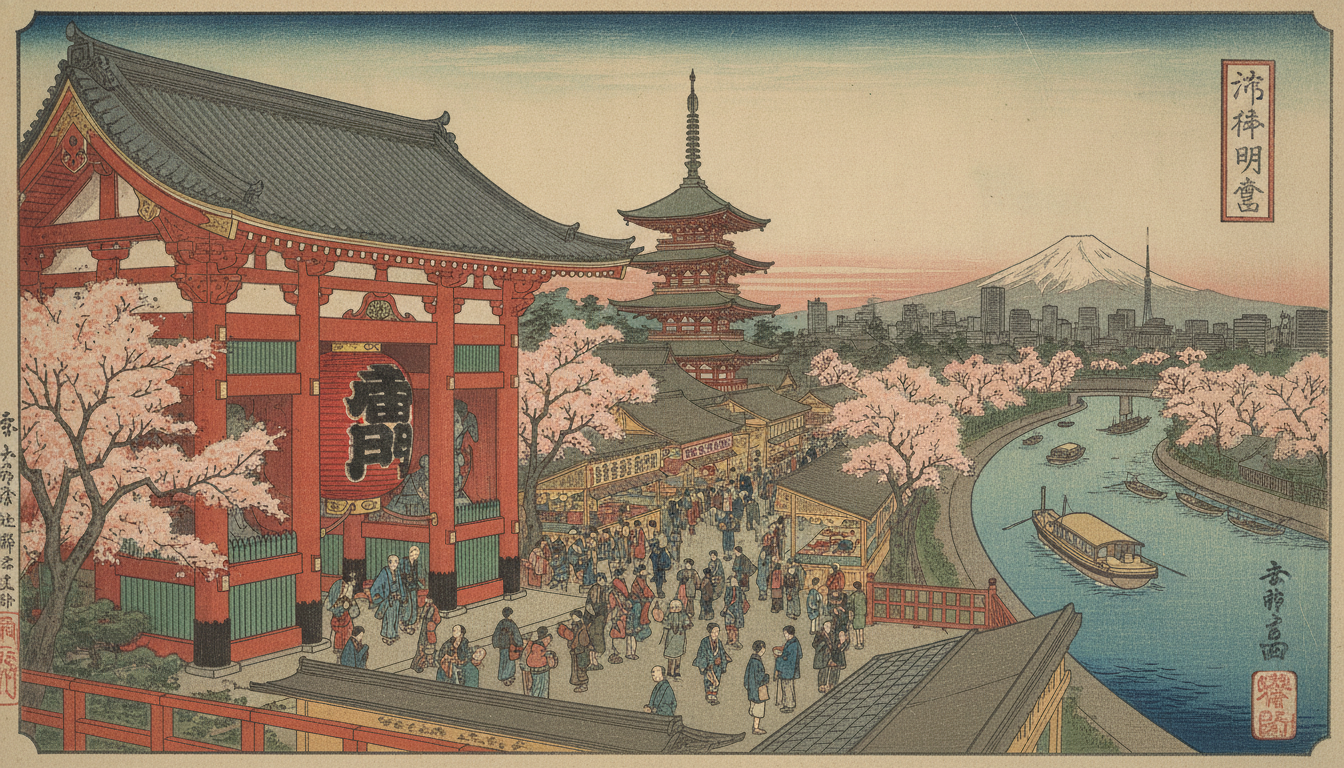 浅草寺周辺は一日中楽しめる東京屈指の観光エリア