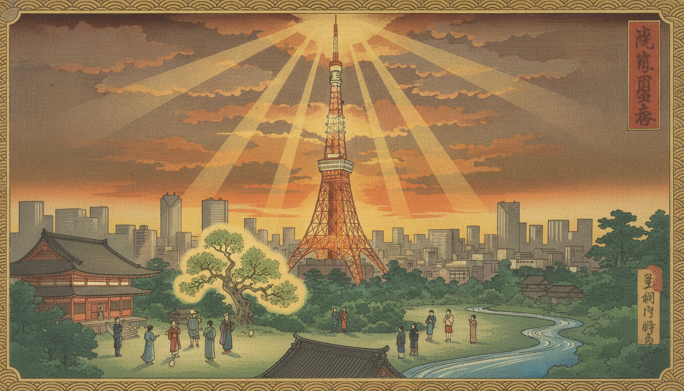 東京タワーは複合パワースポットとして注目されている