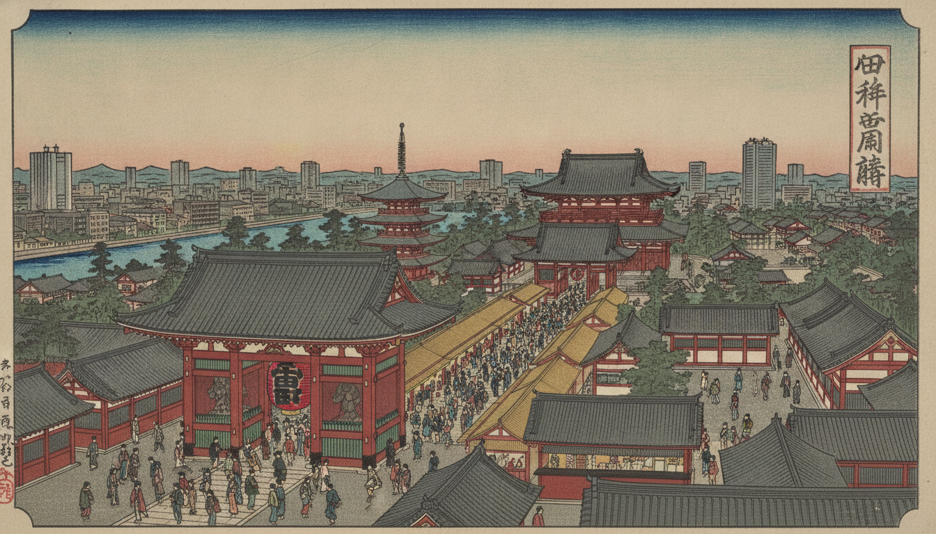 浅草寺は東京都台東区浅草にある都内最古の寺院