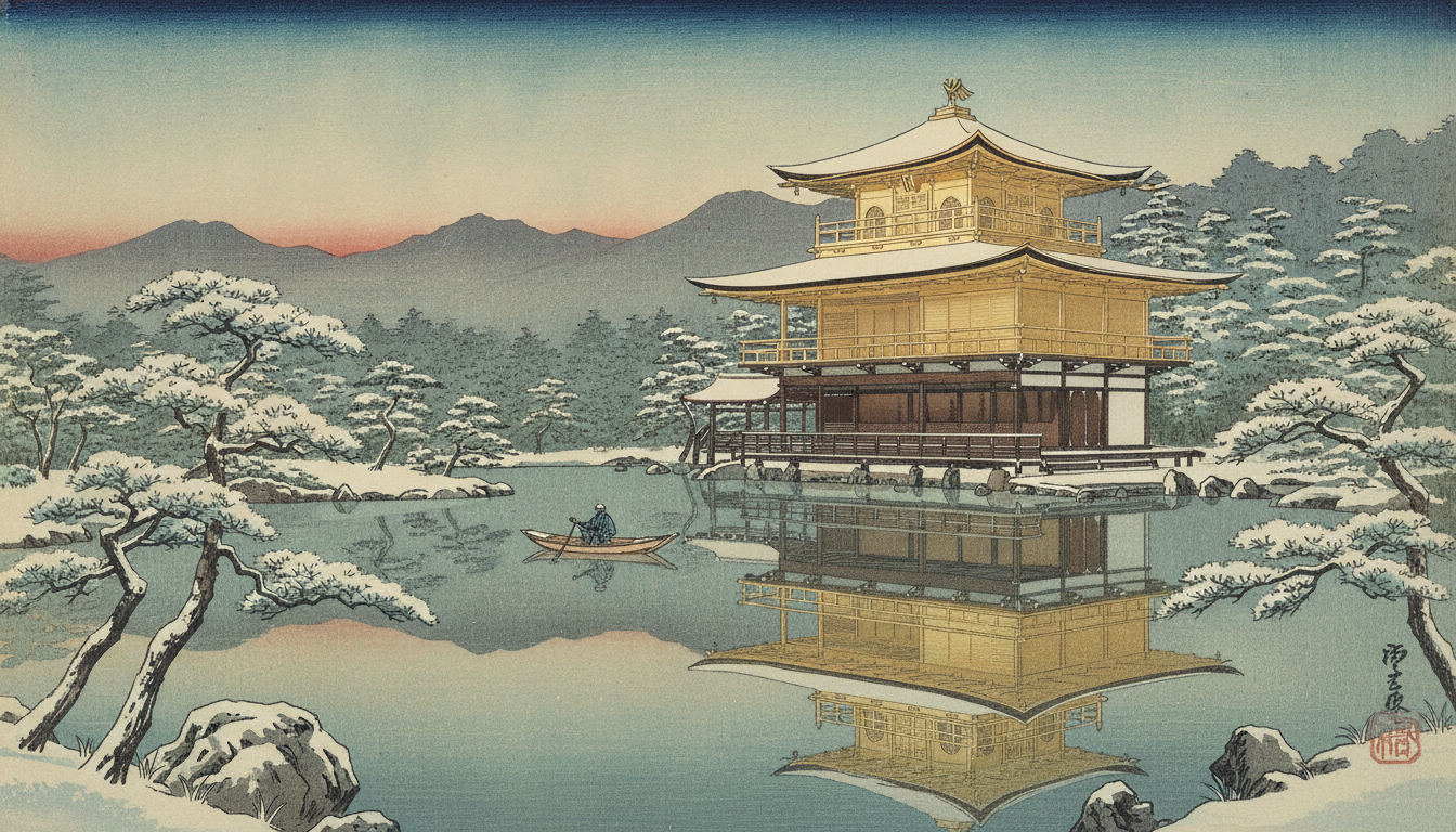 金閣寺の正式名称は「鹿苑寺（ろくおんじ）」です