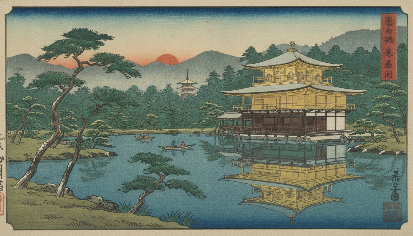金閣寺周辺は世界遺産と歴史スポットが集まる京都屈指の観光エリア