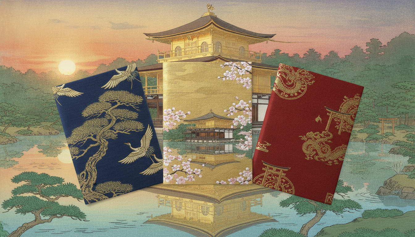 金閣寺の御朱印帳は複数種類が授与されている