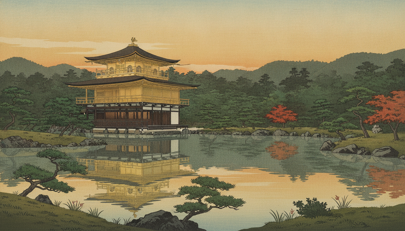 金閣寺は京都府京都市北区にある寺院です