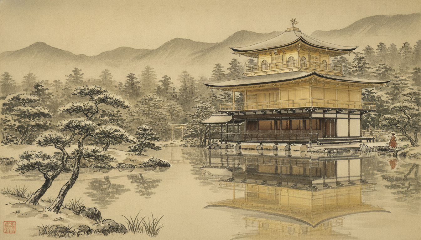 金閣寺は何時代？答えは室町時代です
