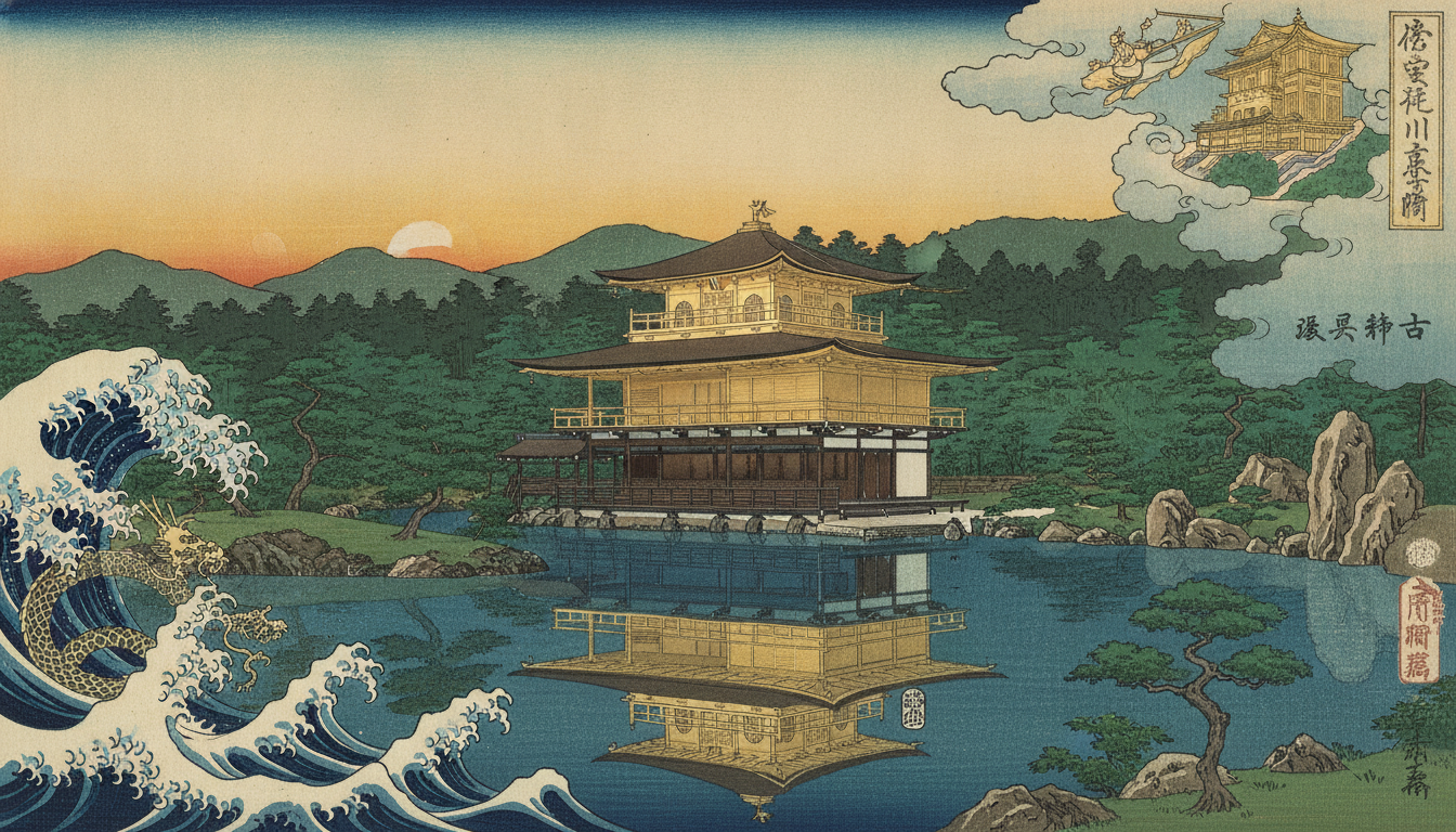 金閣寺を建てた理由は「権力の誇示」と「極楽浄土の表現」