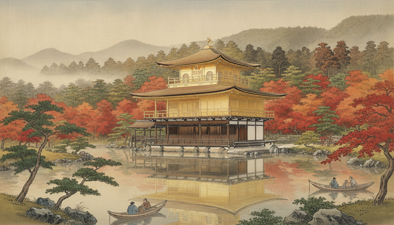 金閣寺の文化は室町時代の北山文化を象徴している
