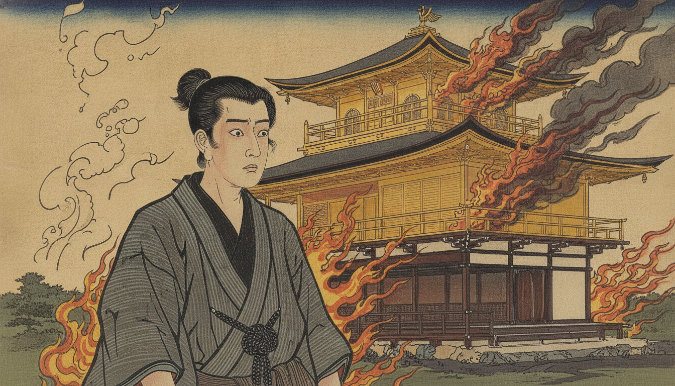 金閣寺 三島由紀夫 あらすじの結論:美に取り憑かれた青年が破壊へ至る物語