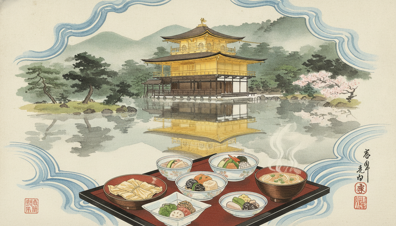 金閣寺ランチは和食・湯葉・おばんざいが定番