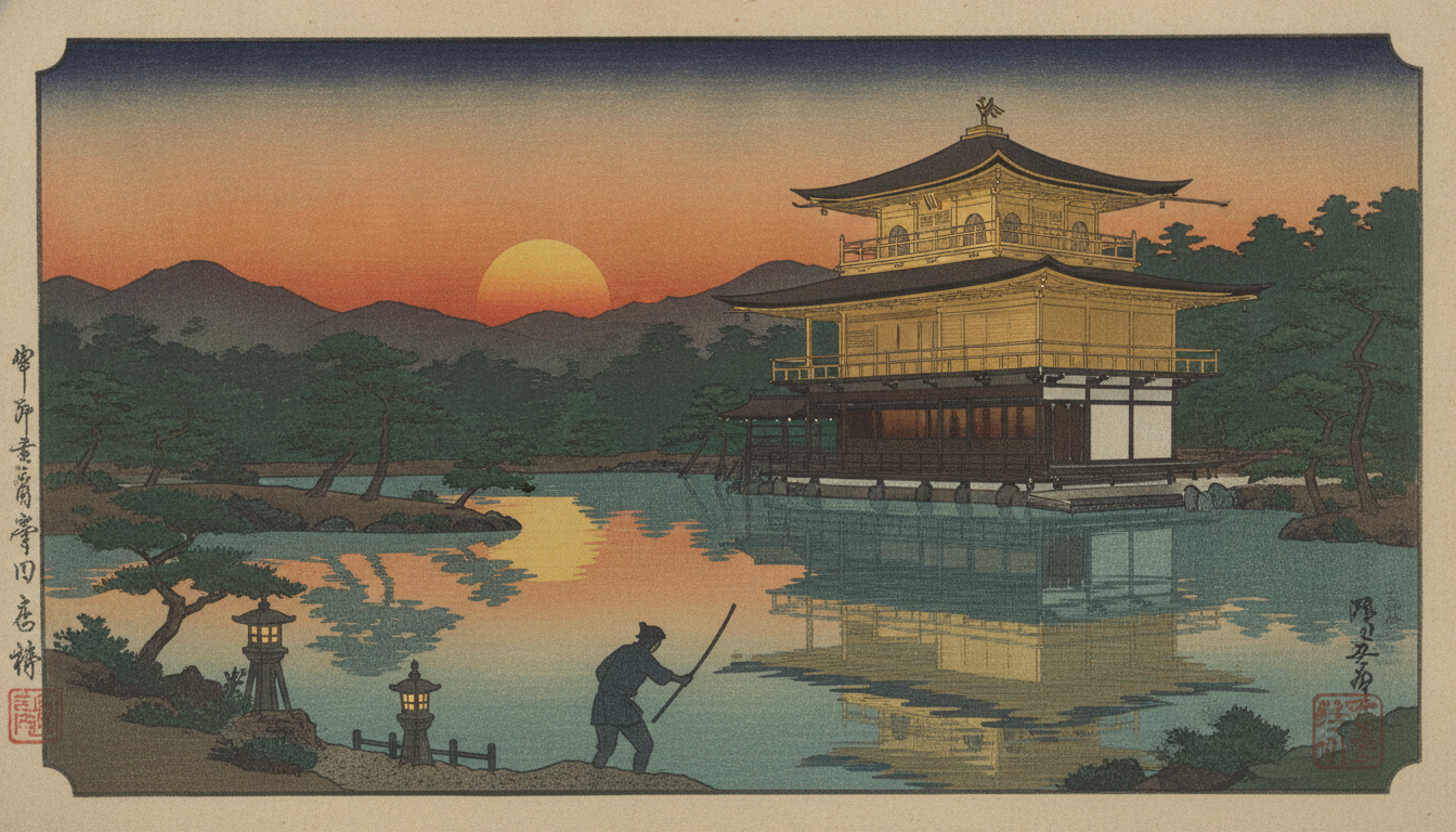金閣寺は何時まで入れる？答えは17:00までです