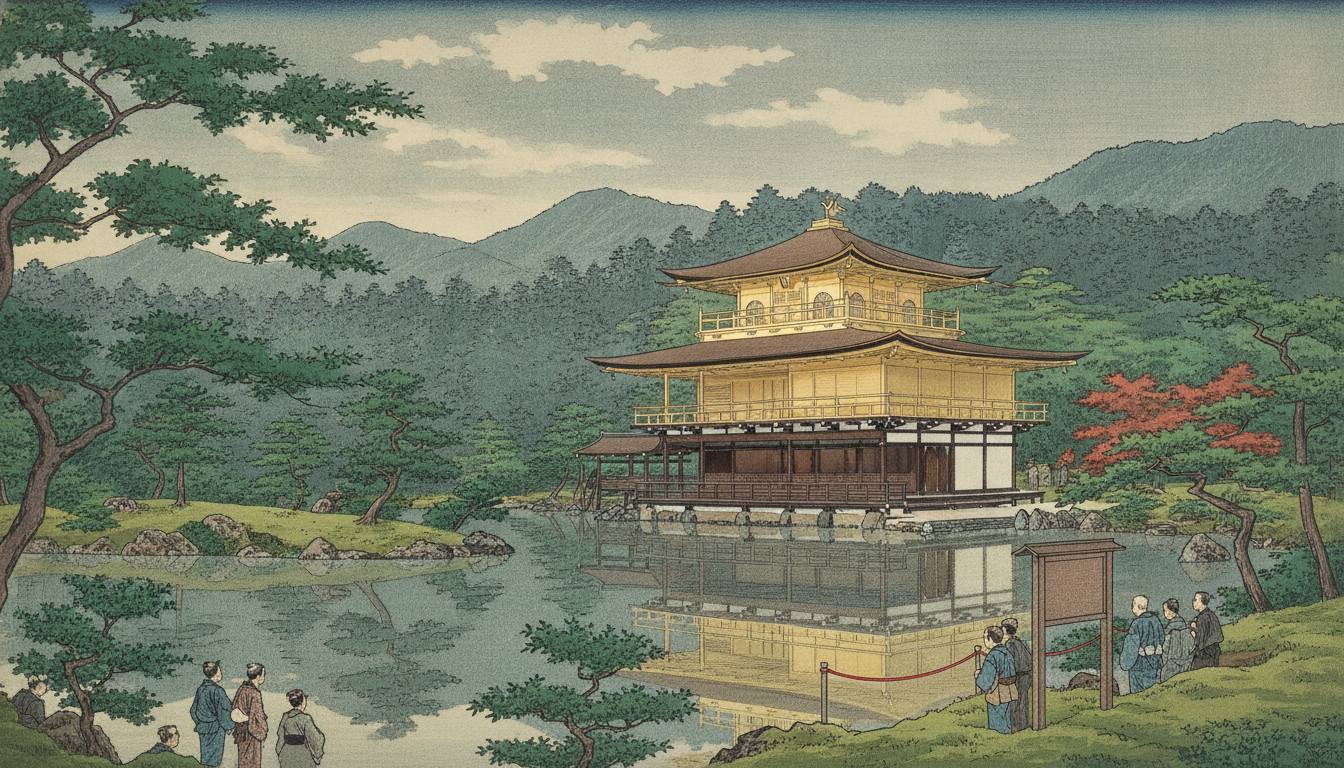 金閣寺の中には入れない｜文化財保護のため一般公開されていません