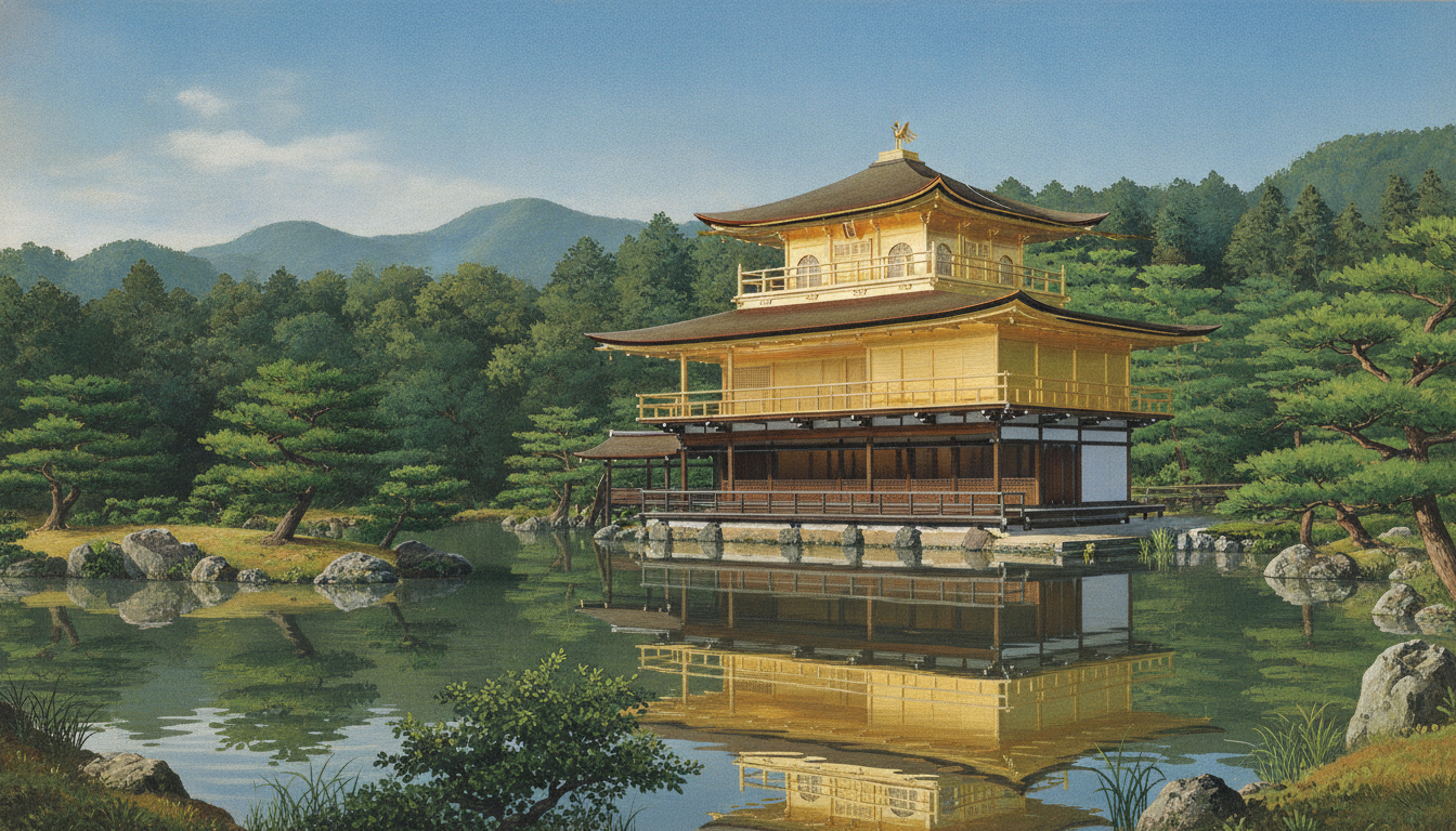 金閣寺は国宝ではなく世界遺産として登録されている