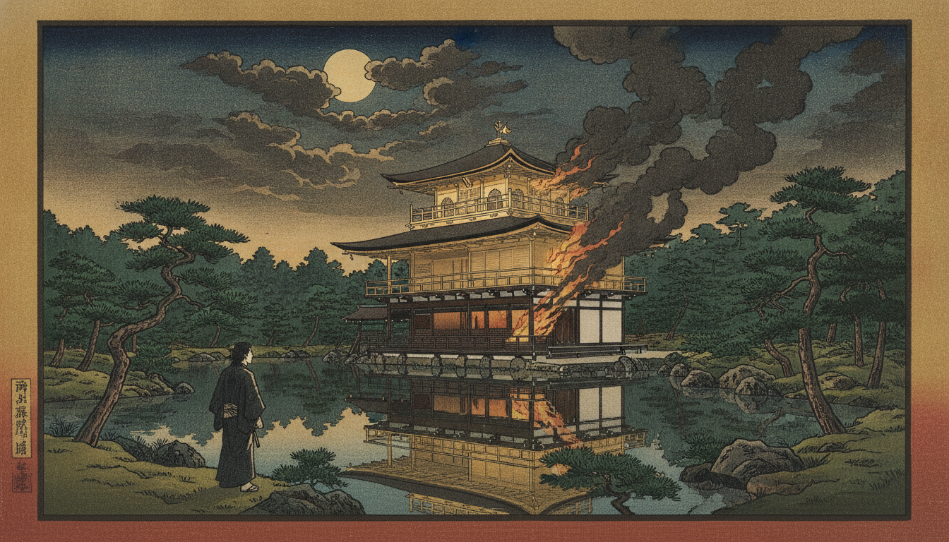 『金閣寺』は実在事件を素材にしながら美と破壊を描いた文学の傑作