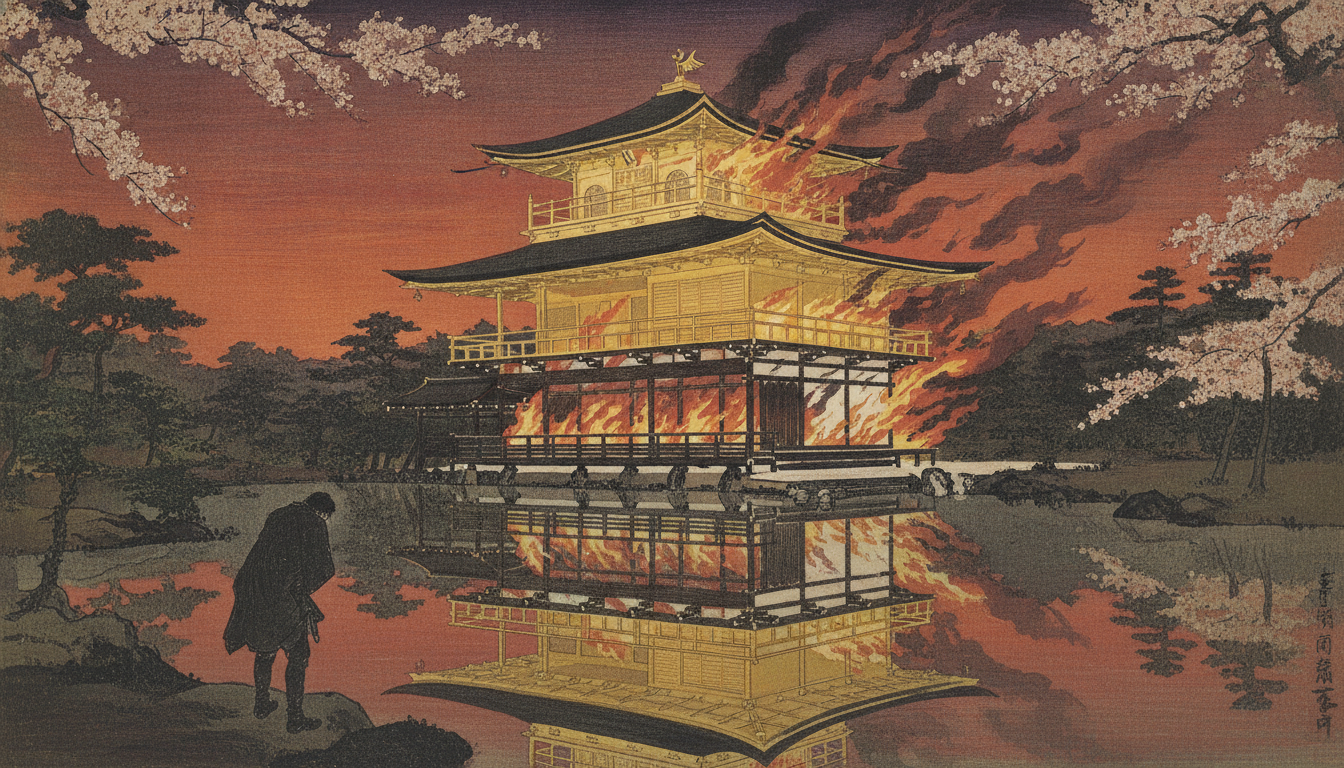 三島由紀夫の『金閣寺』は美への執着と破壊を描いた傑作文学